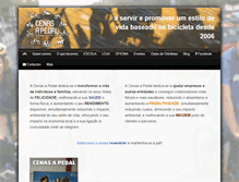 Tablet Screenshot of cenasapedal.com